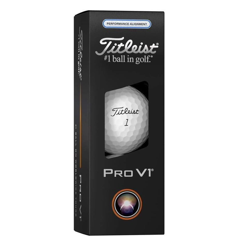 Titleist Pro V1 Performance Alignment Golf Balls - Blue