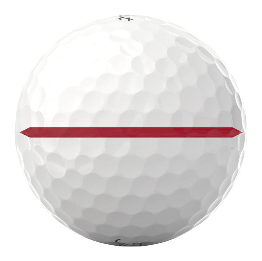Titleist Pro V1 Performance Alignment Golf Balls - Red