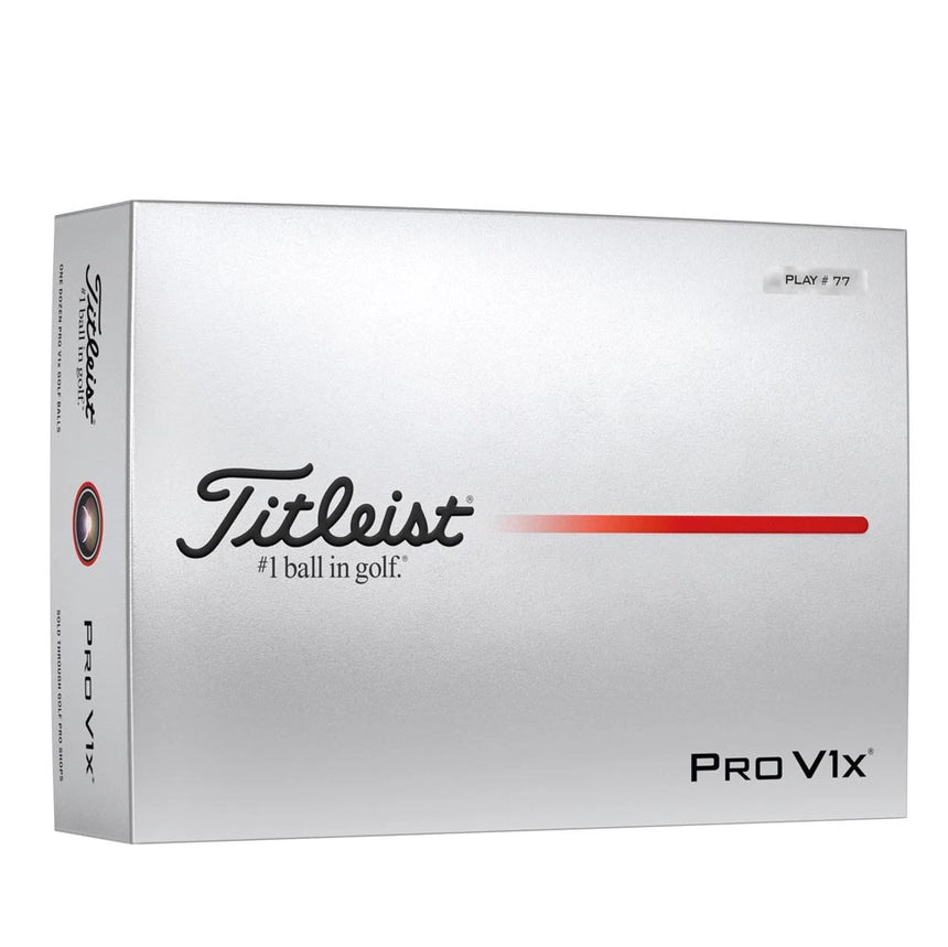 Titleist Pro V1x Double Digit Play Number Golf Balls