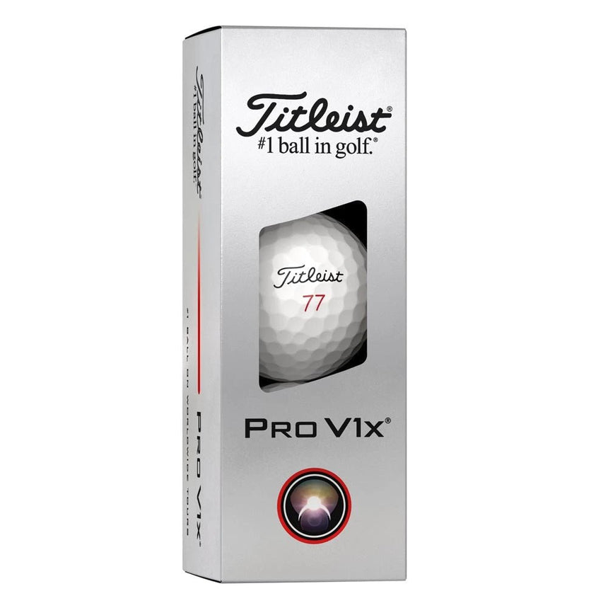 Titleist Pro V1x Double Digit Play Number Golf Balls