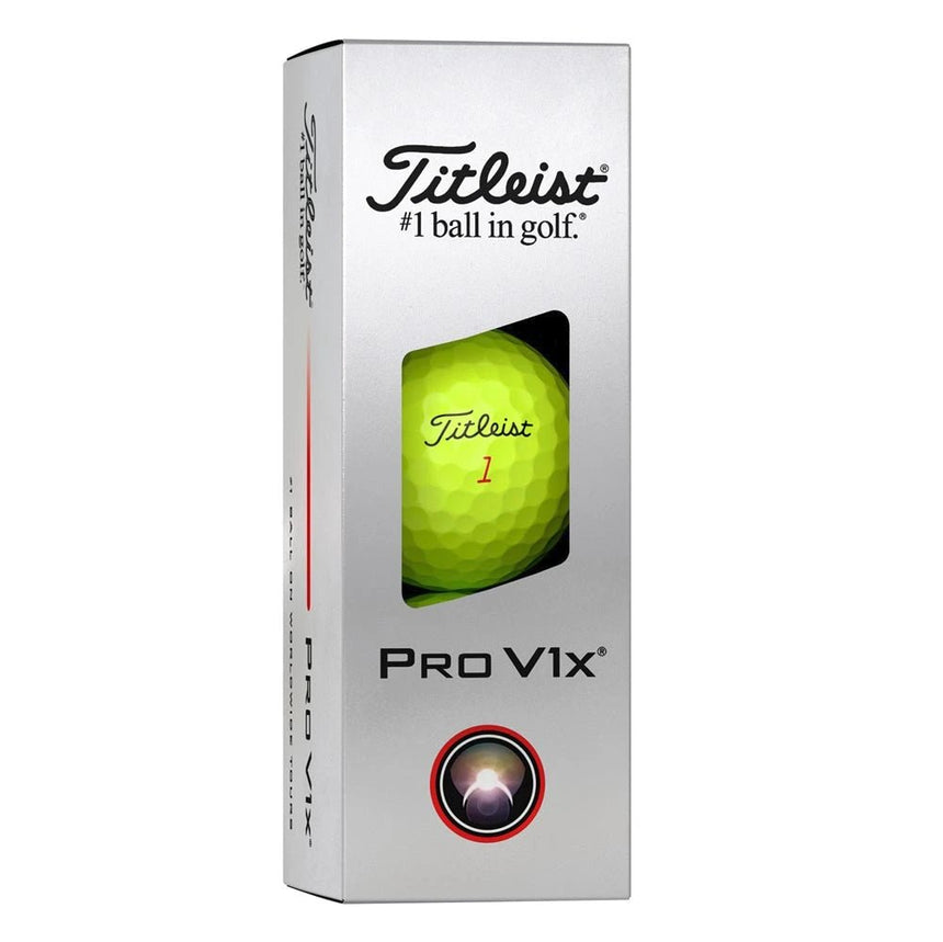 Titleist Pro V1x Golf Balls - Yellow