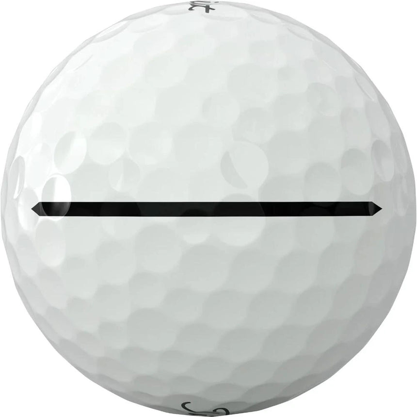 Titleist Pro V1x Left Dash AIM Performance Golf Balls - Black