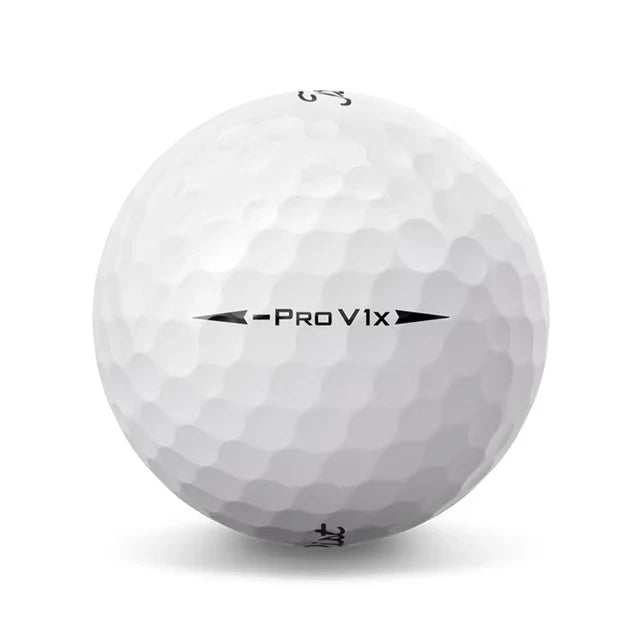 Titleist Pro V1x Left Dash Performance Alignment Golf Balls - Pink