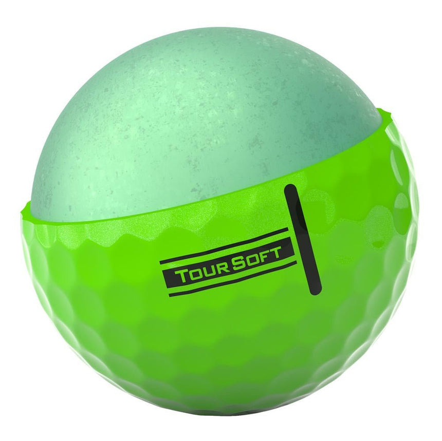 Tour Soft Golf Balls - Green - 2024