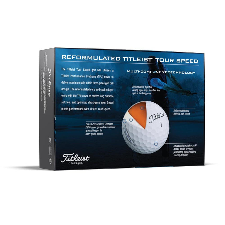 Titleist Tour Speed Golf Balls - 2022