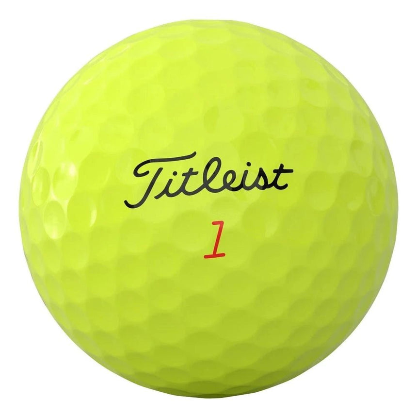 Titleist TruFeel Golf Balls - Yellow