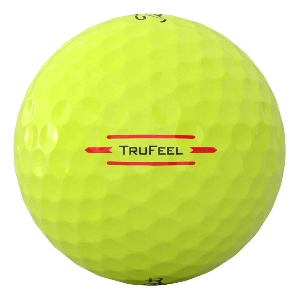 Titleist TruFeel Yellow Personalized Golf Balls
