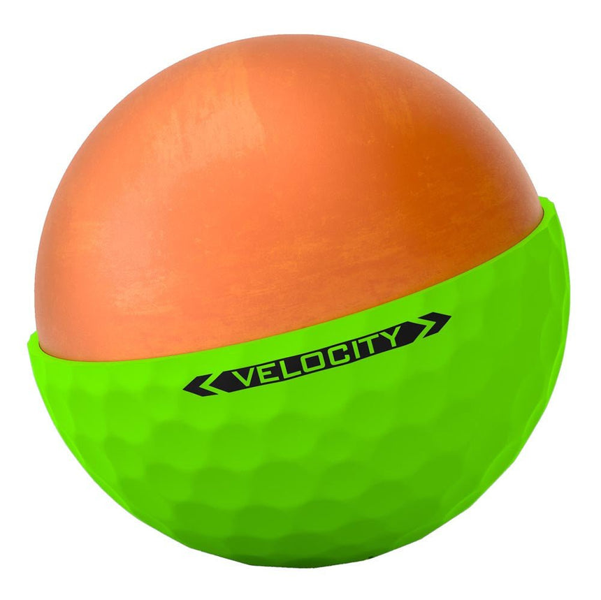 Velocity Double Digit Golf Balls - Matte Green - 2024