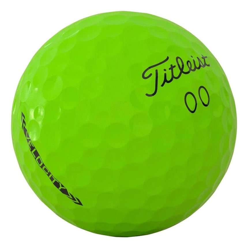 Titleist Velocity Double Digit Golf Balls - Matte Green