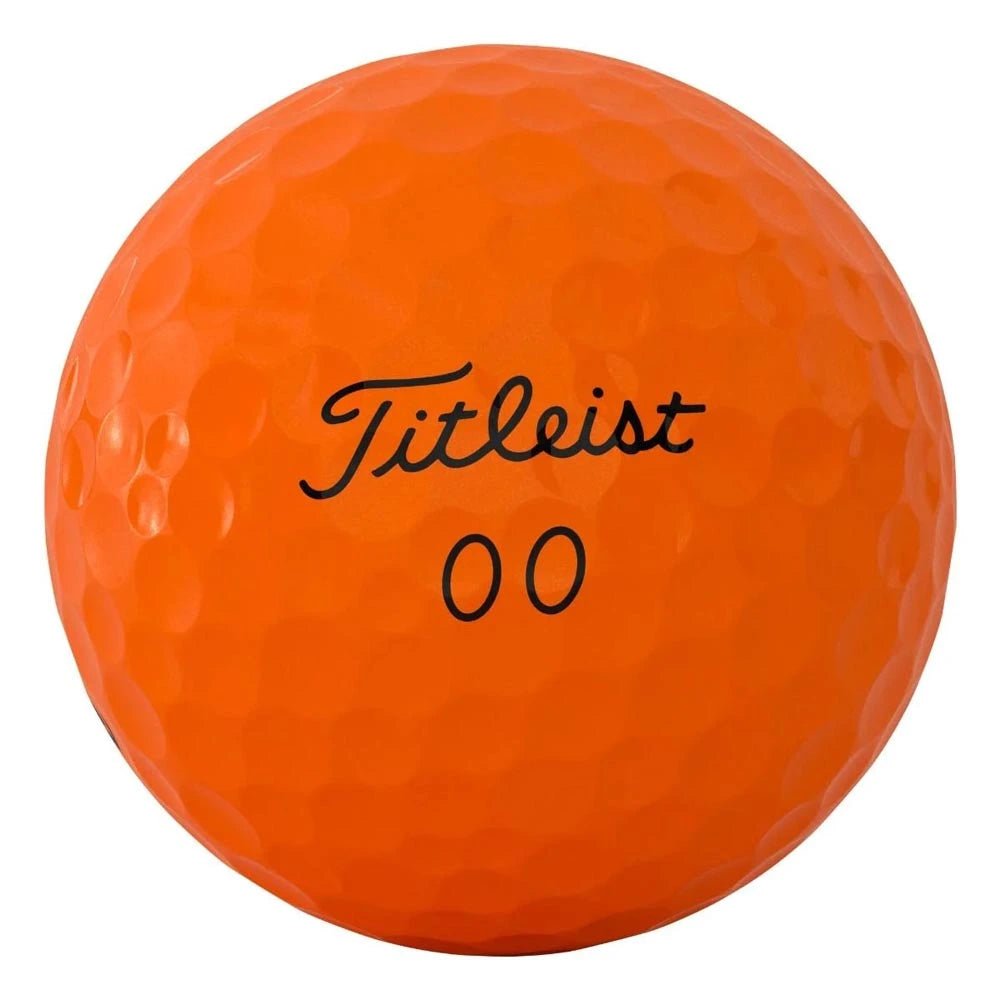 Titleist Velocity Matte Orange Personalized Golf Balls