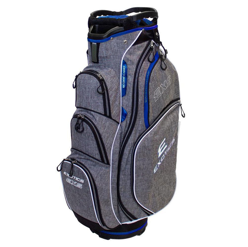 Gray Heather Blue White