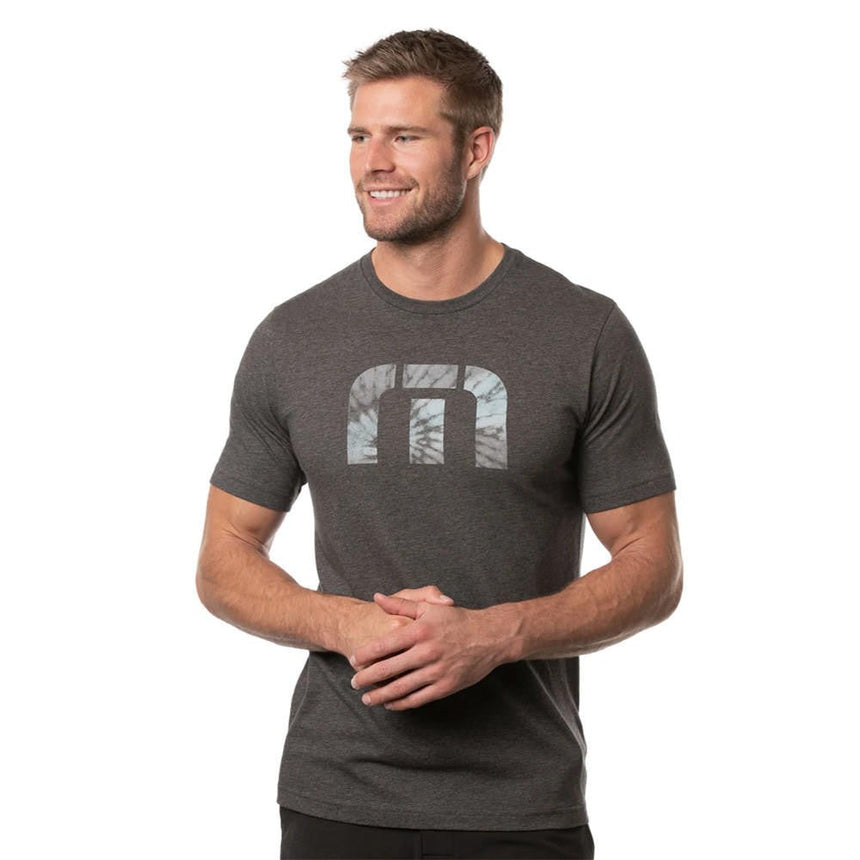 Heather Grey Pinstripe