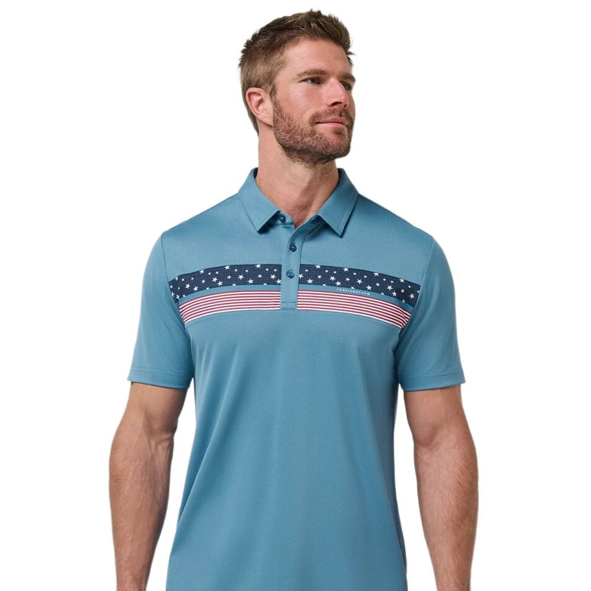 Travis Mathew Good Good Patriot Golf Polo