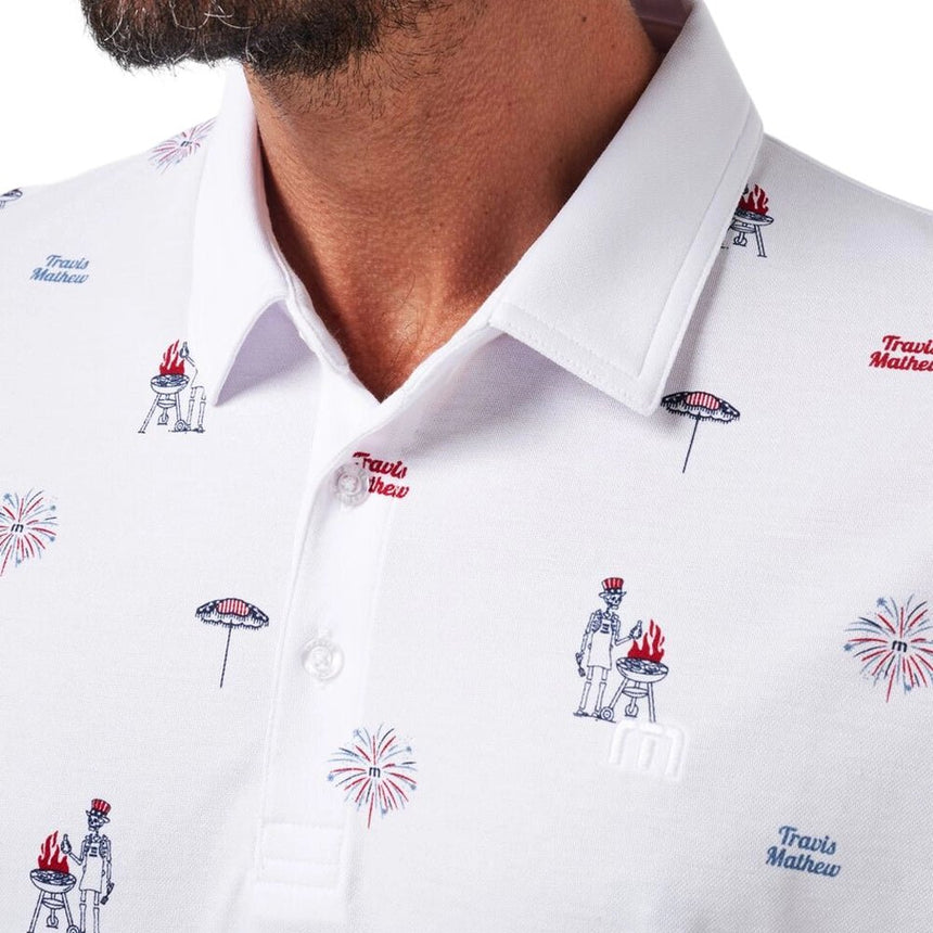 Travis Mathew Neighborhood Party Golf Polo