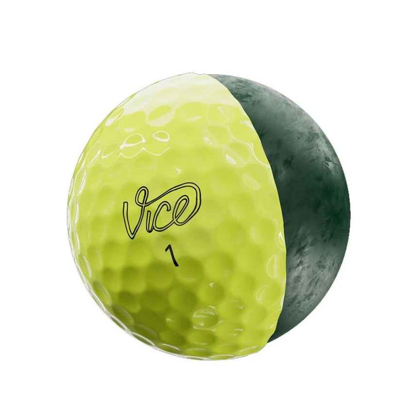 Vice Golf Drive Golf Balls - Yellow