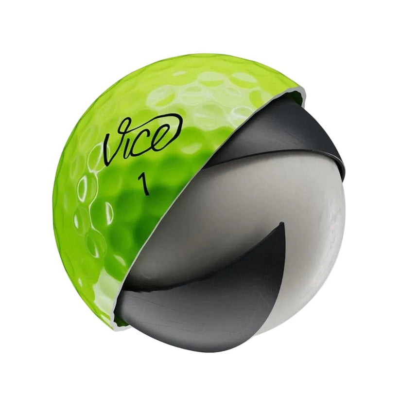 Vice Golf Pro Golf Balls - Neon Lime