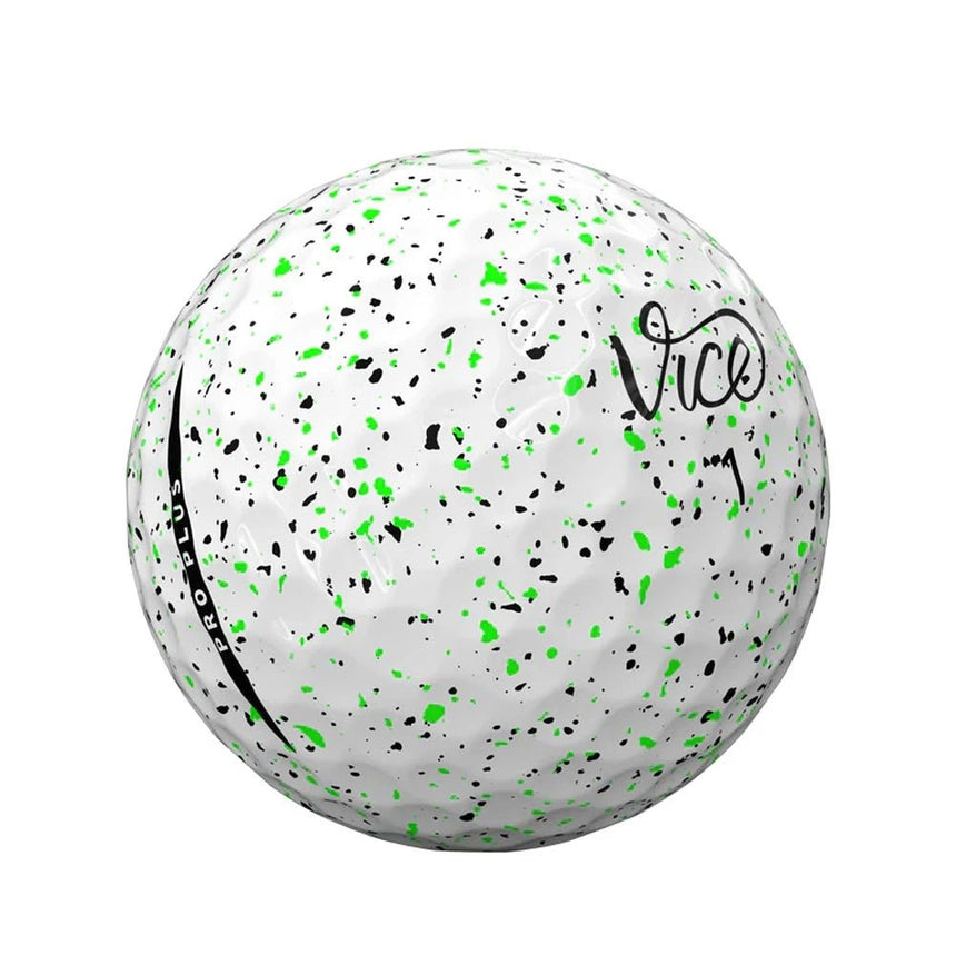 Vice Golf Pro Plus Golf Balls - Drip Lime