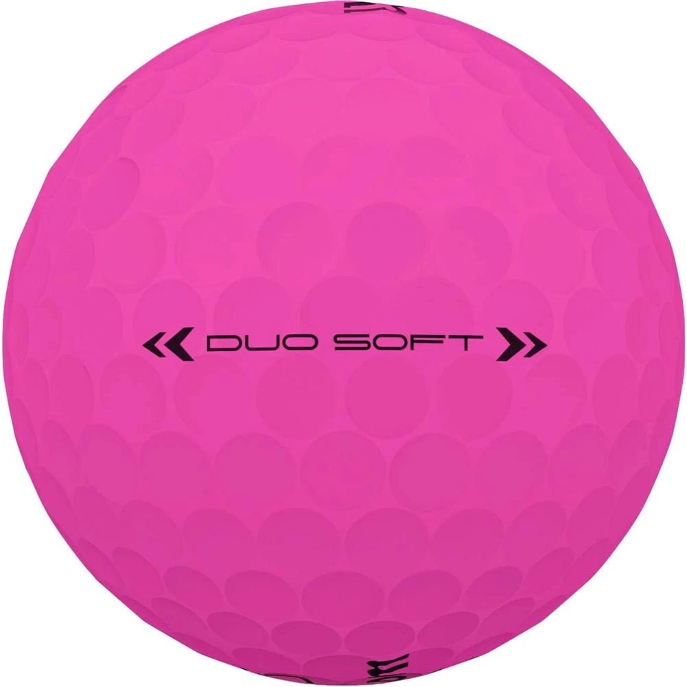 Wilson DUO Soft Pink Personalized Golf Balls