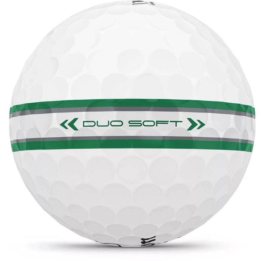 Wilson Duo Soft TRK360 Golf Balls - Green/Silver