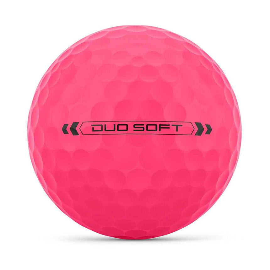 Wilson Staff Duo Soft Golf Balls - Pink - 2023