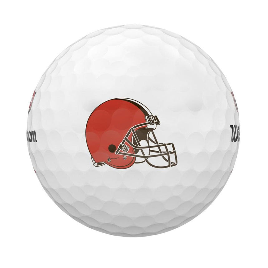 Wilson DUO Soft + NFL Golf Balls - Cleveland Browns