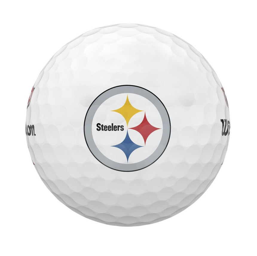 Wilson DUO Soft + NFL Golf Balls - Pittsburgh Steelers