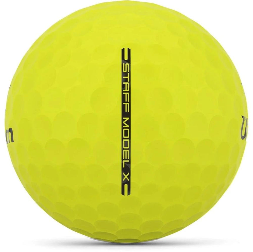 Wilson Staff Model X Golf Balls - Yellow - 2025