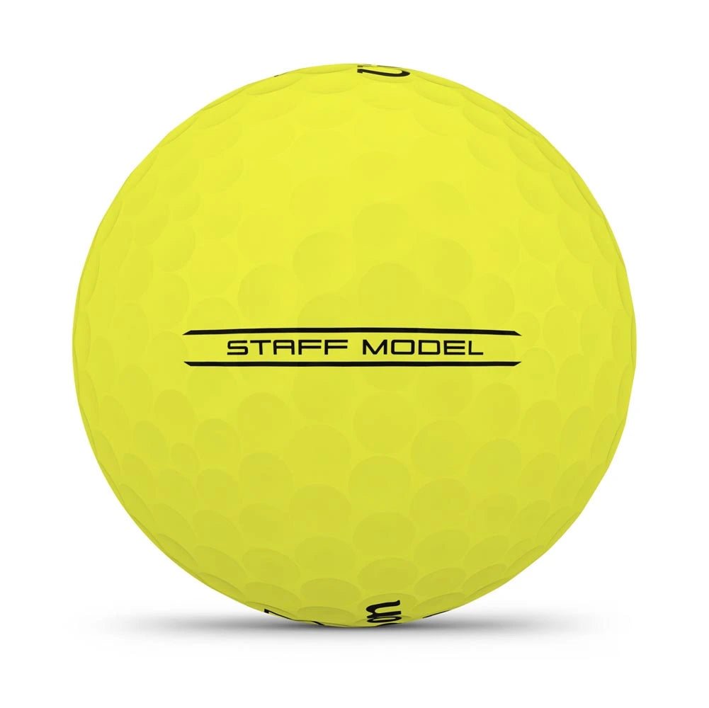 Wilson Staff Model Yellow Personalized Golf Balls