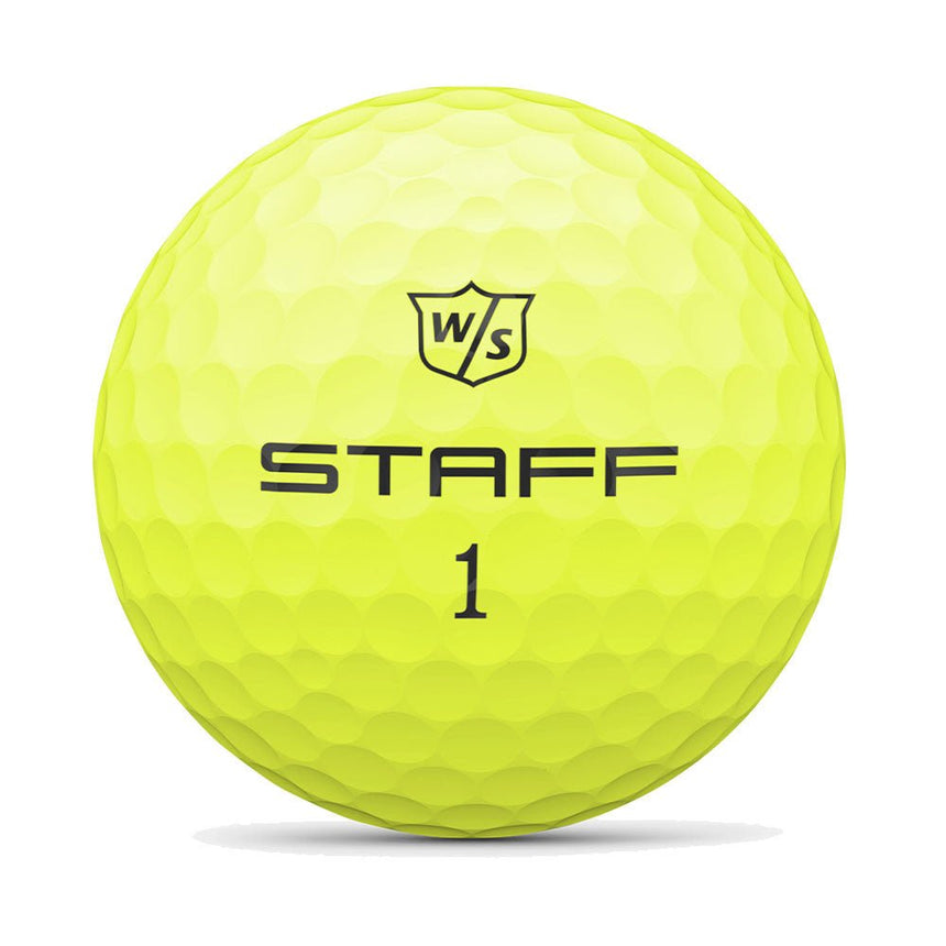 Wilson Staff Staff Model Golf Balls - Yellow