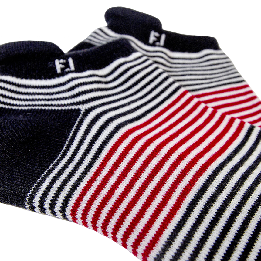 FootJoy ProDry Roll-Tab Sock - Patriotic Stripes