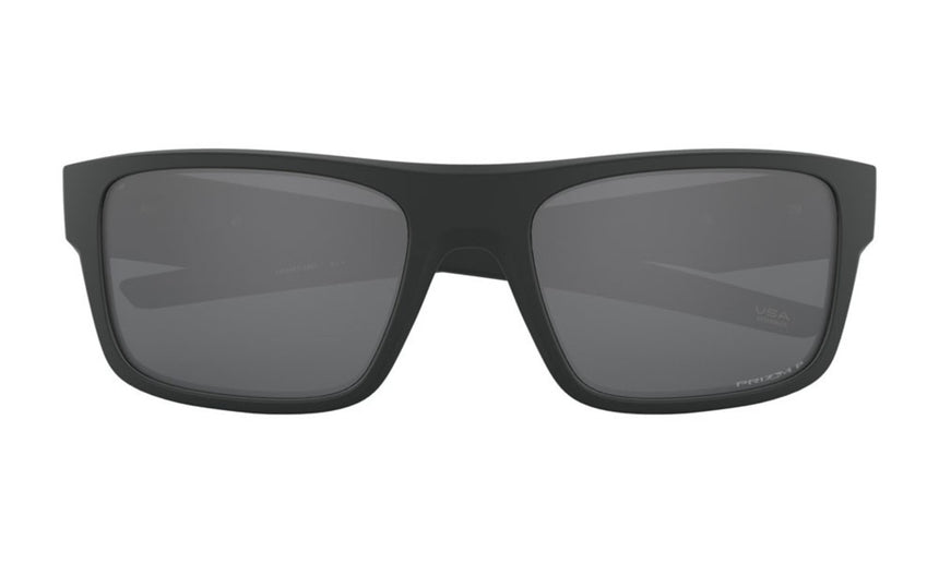 Oakley Drop Point Sunglasses - Matte Black/Prizm Black Polarized