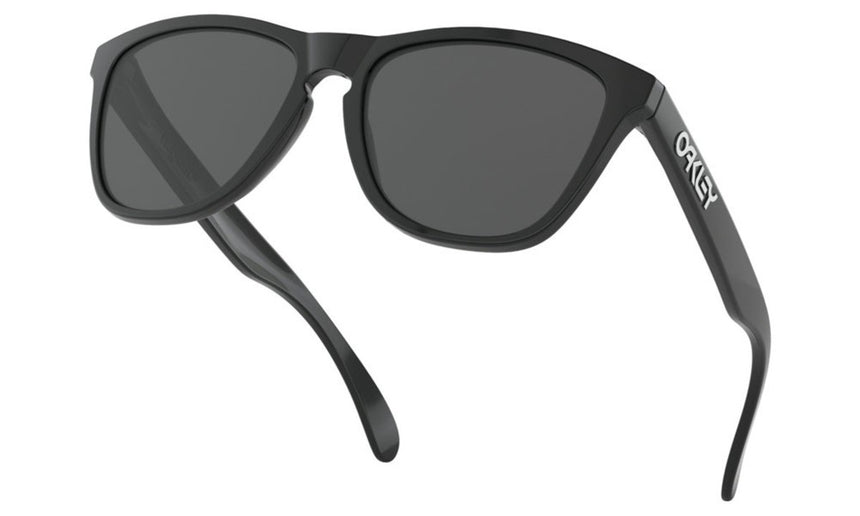 Oakley Frogskins Sunglasses - Polished Black/Grey