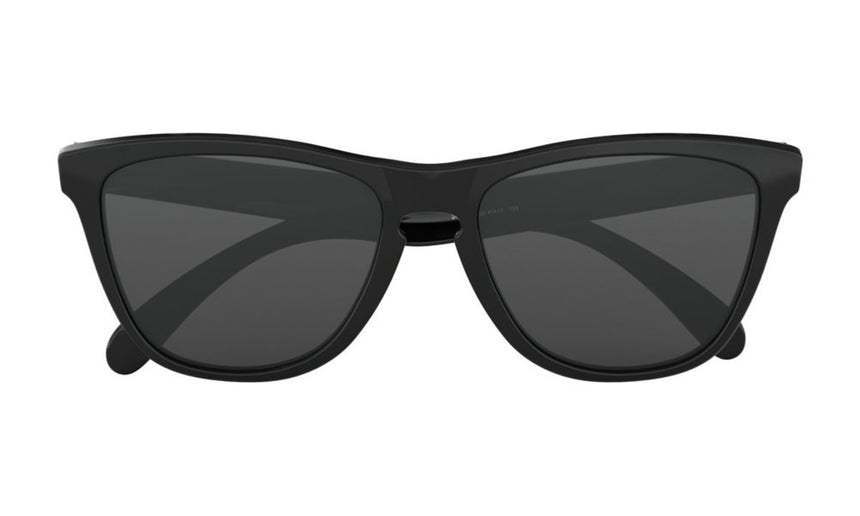 Oakley Frogskins Sunglasses - Polished Black/Grey
