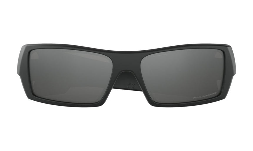Oakley Gascan Sunglasses - Matte Black/Black Iridium Polarized