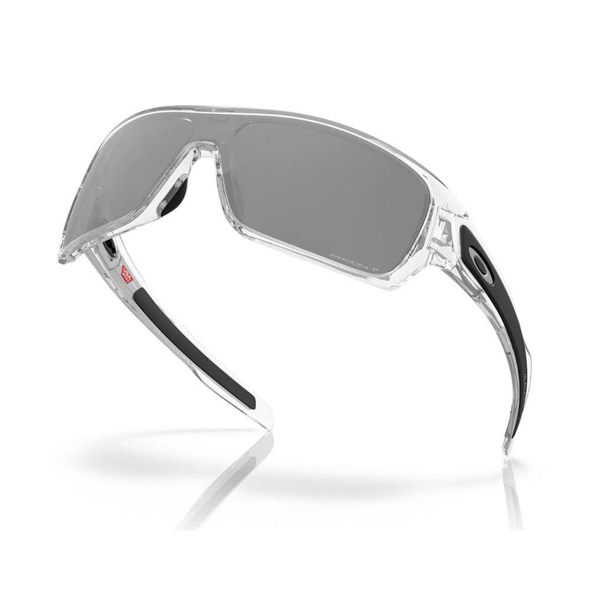 Oakley Turbine Rotor - Polished Clear/Prizm Black Polarized