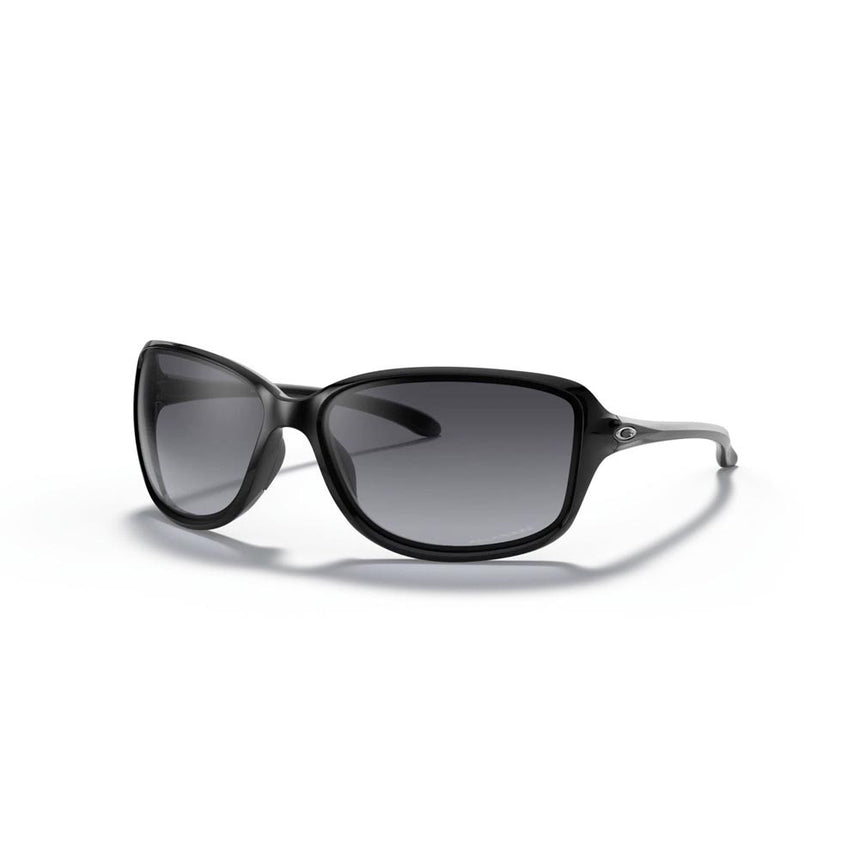 Oakley Women's Cohort Sunglasses - Polished Black/Grey Gradient Polarized