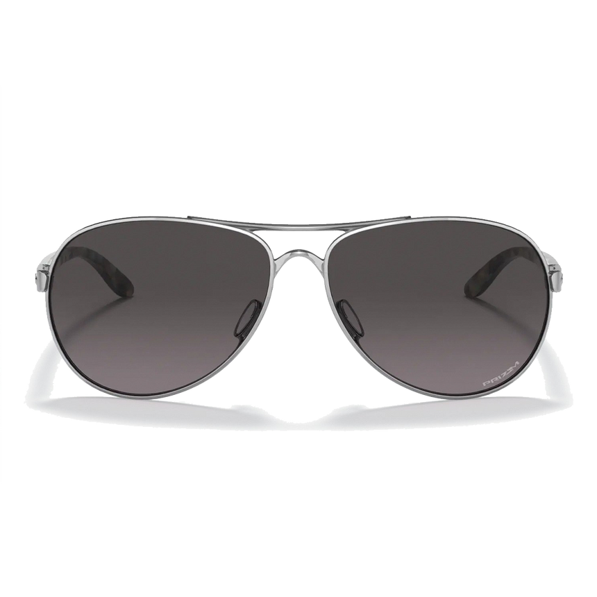 Women's Feedback Sunglasses - Polished Chrome/Prizm Grey Gradient
