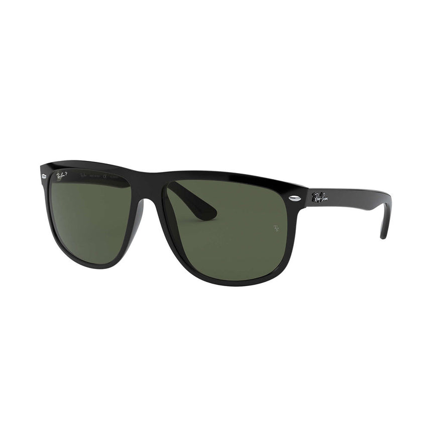 Ray-Ban Boyfriend - Black/Polarized Green Classic G-15