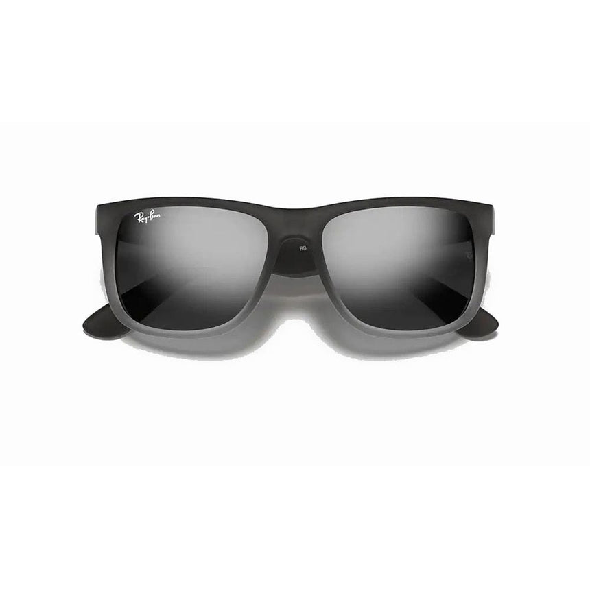 Ray-Ban Justin Classic - Grey/Silver Gradient Mirror