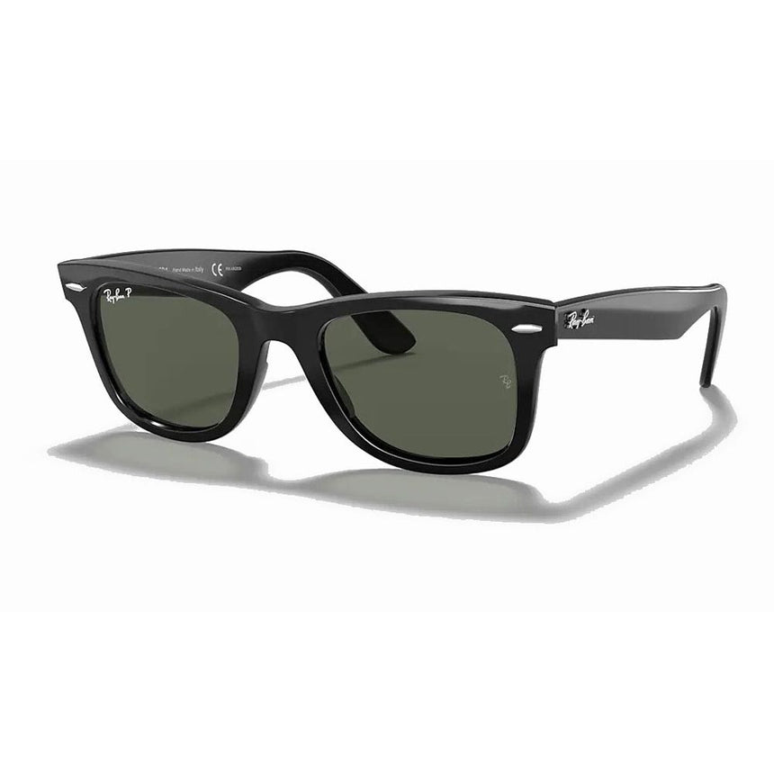 Ray-Ban Original Wayfarer Classic - Black/Polarized Green Classic G-15
