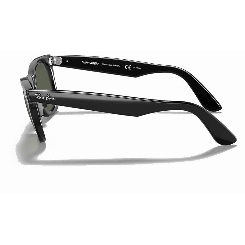 Ray-Ban Original Wayfarer Classic - Black/Polarized Green Classic G-15