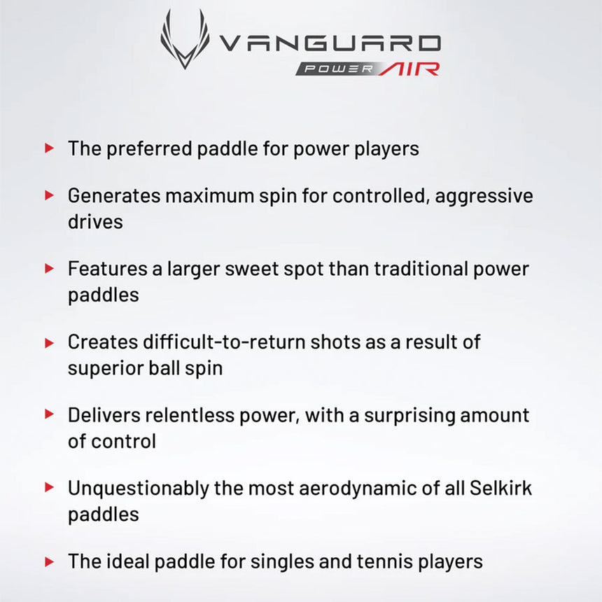 Selkirk Vanguard Power Air S2 Paddle