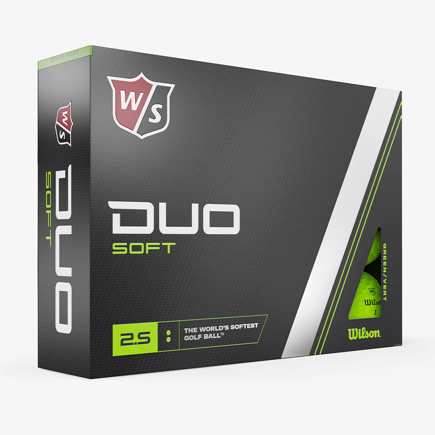 Wilson Staff Duo Soft Golf Balls - Green - 2023