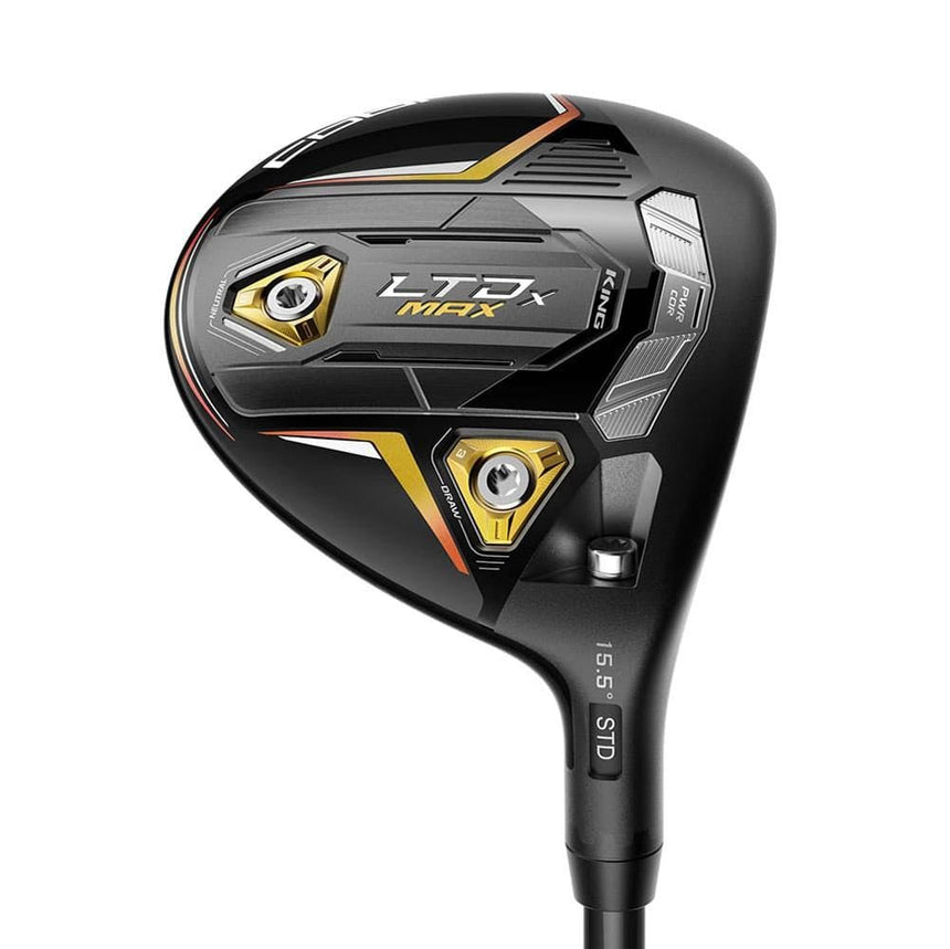 Cobra LTDx MAX Fairway Wood (Left-Handed, Color Black Gold)