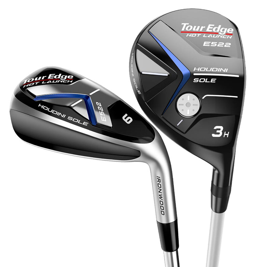 Tour Edge Women's Hot Launch E522 Combo Iron/Wood Set (Left-Handed)