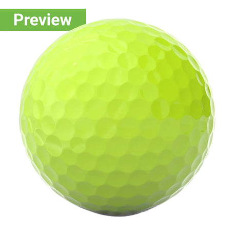 ERC Soft Triple Track 2023 Yellow Personalized Golf Balls