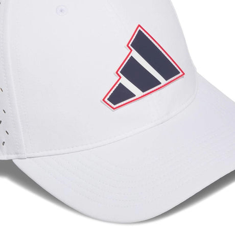 White/Collegiate Navy/Red