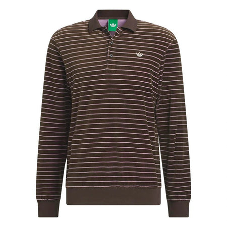 Adidas Originals Velour Long Sleeve Golf Polo – Golf HQ