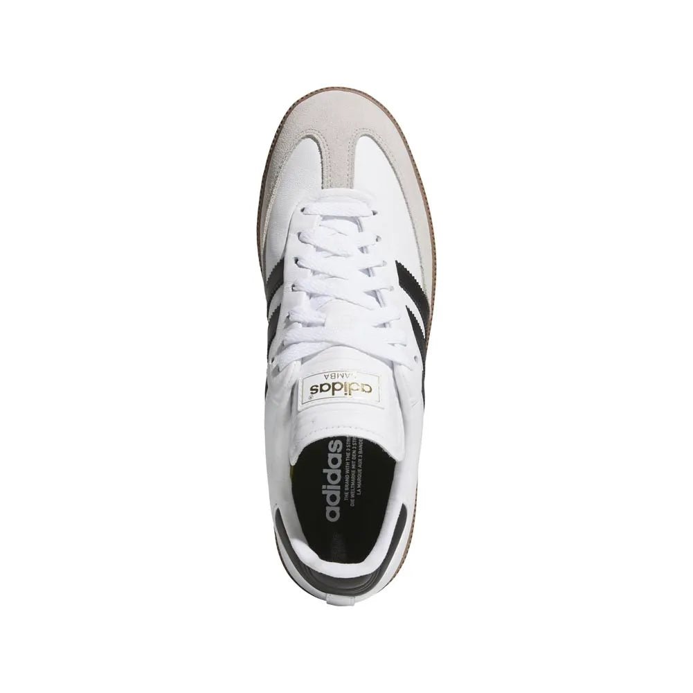 adidas Samba Spikeless Golf Shoes White/Black/Gum - 11.5 / Medium adidas Samba Spikeless Golf Shoes White/Black/Gum - 11.5 / Medium