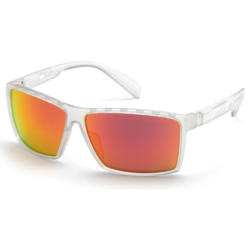 Adidas Sport SP0010 Sunglasses - Crystal/Brown Mirror